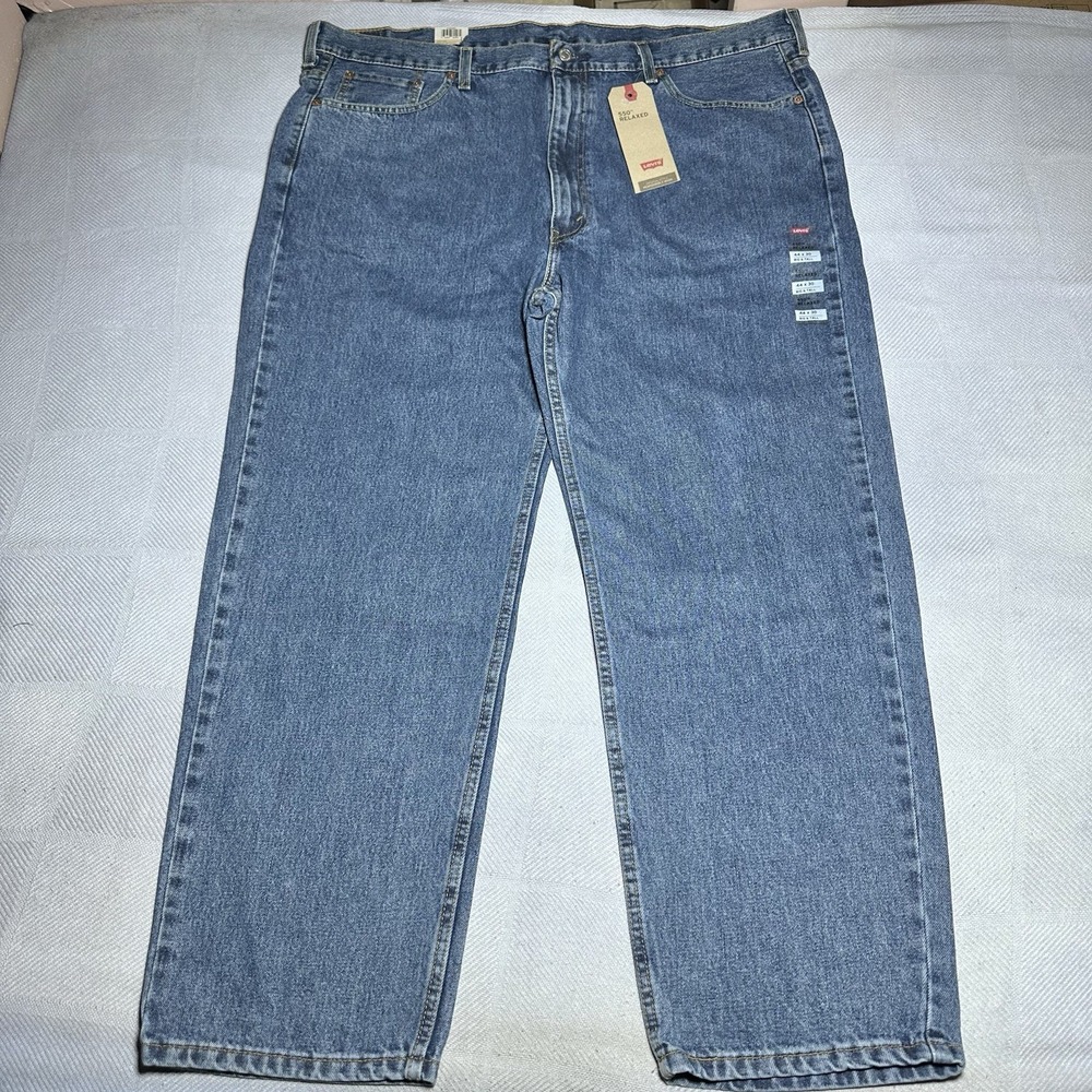 NEW Levi's 550 Relaxed Fit Tapered Denim Jeans Big & Tall‎ Men's Size 44x30 NWT